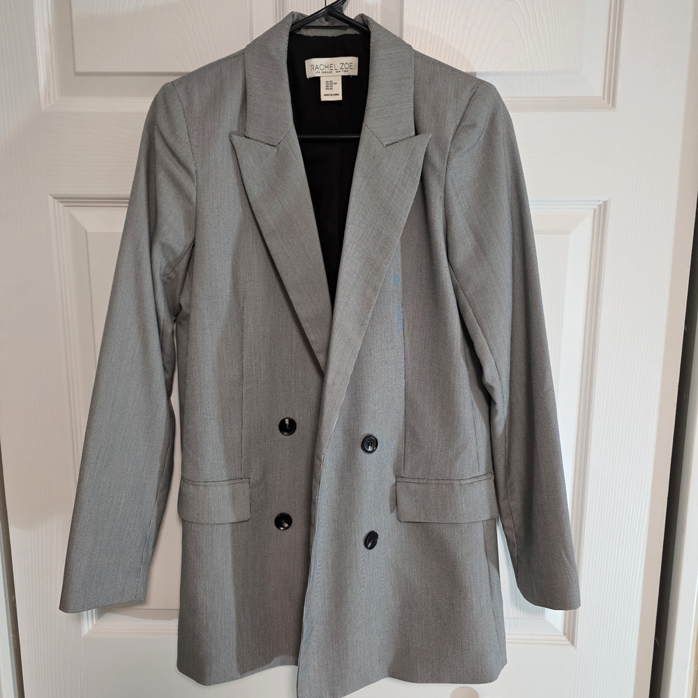 Rachel Zoe Women's Black/White Blazer.  Size XS